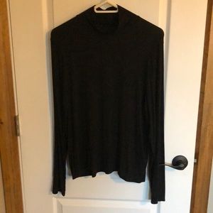 American Eagled Ribbed Longsleeve Cowl Neck